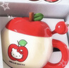 马克图布Hello Kitty苹果马克杯杯子高颜值实用可爱送闺蜜女生日礼物新婚 实拍图