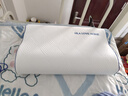 海澜之家（HLA）A类深度护睡眠记忆棉枕头芯慢回弹宿舍单人制式颈椎枕家用一对装 白色【针织棉】记忆枕 A类 单只 50*30*10/8cm/枕芯重约：600g 实拍图