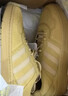 adidas「面包鞋」COURTIC经典运动板鞋男女阿迪达斯官方三叶草 芥末黄   40 实拍图
