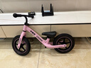 酷骑儿童平衡车1-6岁宝宝滑步车12寸轻便车身初学者S2樱霞粉 酷奇 实拍图