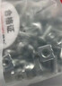 胜为机柜螺丝M5 网络机柜专用十字一字螺帽带方卡扣螺丝镀镍m5螺母配线理线架服务器适配40套CM5LS040 实拍图