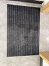 墨斗鱼入户门地垫地毯条纹防滑垫家用厨房除尘垫可剪裁 灰色 40*60cm 实拍图