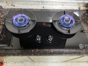 康佳（KONKA）燃气灶煤气灶双灶家用 5.2kW天然气70%热效铝炉头台嵌两用 可调底盘内铜火盖 JZT-KEF78（天然气） 实拍图