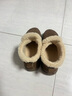 依思 Q（exull）勃肯鞋女加绒2025新款冬季软底保暖百搭雪地靴女一脚蹬懒人鞋女 卡其色 【3cm舒适保暖】 39 实拍图
