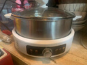 小熊（Bear）0涂层电火锅 鸳鸯锅火锅专用锅家用5-8个人分体可拆洗多功能锅蒸煮一体不锈钢电煮锅6L火锅锅W60S6 实拍图