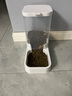 獒少保宠物自动喂食器猫碗猫食盆自动喝水投食器猫咪饮水机喂水用品 喂食器+饮水机套装 2.7L水+1.3kg 实拍图