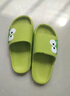 儿童拖鞋夏季外出洗澡居家内防臭防滑男童厚底外穿亲子抗菌凉拖鞋 厚底防滑版-【绿色】 单层 339青蛙 28 /28-29 长度 185 实拍图