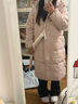 森马（Semir）陈都灵90绒子羽绒服女长款可拆卸大毛领甜美外套25冬109725113006 实拍图