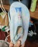迪士尼儿童沙滩鞋宝宝防滑浮潜袜男女童游泳涉水鞋D95906艾莎公主蓝M 实拍图