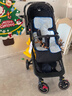 宝宝好Y8婴儿推车双向推行婴儿车高景观可坐可躺折叠0-3岁轻便车手推车 Y8鎏金黑-双向推行+拉杆+礼包 实拍图