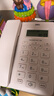 得力（deli）电话机座机 固定电话 办公家用 来去电查询 可接分机 13606白 实拍图