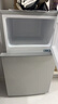 新飞冰箱小型租房用 一级能效冷 藏冷冻两用1-2人家用小冰箱 出租房双门电冰箱办公室两门 26年升级 58A118LS一级能效【高性价比】银 实拍图