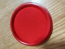 西玛（SIMAA） φ80mm透明圆形财务快干印台印泥 办公用品 红色21531 实拍图