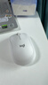 罗技（Logitech）M221 轻音鼠标 无线鼠标 办公鼠标 对称鼠标 带无线微型接收器 米白色 实拍图