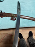 拙匠龙泉市宝剑清刀绣春刀雁翎刀锻打苍龙一体工艺品摆件刀剑未开刃 长款26寸 实拍图