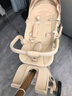 SMARTSTROLLER遛娃神器婴儿推车可坐可躺轻便折叠双向高景观0-6岁用宝宝溜娃车 香槟金(铝合金车架+3D舒适透气) 实拍图