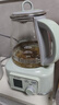 北鼎（Buydeem）养生壶全玻璃烧水壶自营多功能炖煮壶煮茶壶一体办公室家用恒温壶电热水壶1.2L FK571浅杉绿+茶篮 实拍图