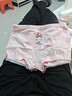 浪莎（LangSha）儿童内裤女童内裤中大童5A抑菌内裤宝宝青少年平角短裤6条装 150 实拍图