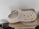 洁丽雅手术室洞洞鞋男士夏季外穿防滑沙滩凉鞋厚底EVA防臭医用拖鞋男 米色 【蜂窝防滑、久站不累】 38-39 【适合37-38码】 实拍图