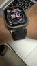 W&P新款适用苹果手表表带apple watch ultra3/2野径回环尼龙编织表带iwatch S11/10/9/8/7/SE 黑灰49 实拍图