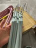 晟旎尚品 衣架无痕晾衣架子20只塑料宽肩加厚防滑晾晒不鼓包大衣挂架撑4色 实拍图
