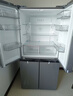 美的（Midea）慧鲜480升双变频一级能效十字四开门双开对开门超薄家用电冰箱风冷大容量政府补贴 BCD-480WSPZM(E) 实拍图