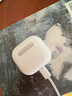 Apple/苹果 AirPods 4(支持主动降噪)搭配无线充电盒(USB-C) 个性定制版 实拍图