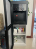 美的（Midea）饮水机家用上置式桶装水钢化玻璃立式双开门办公室加热饮水器桶装饮水宿舍办公室  YR1518S-X  实拍图