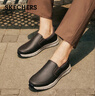 斯凯奇（Skechers）男鞋休闲商务鞋春一脚蹬厚底板鞋舒适乐福鞋豆豆鞋77157 实拍图