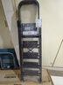 奥鹏梯子家用五步折叠梯加厚铝合金室内户外登高爬梯楼梯人字梯工程梯 实拍图