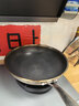 京东京造 炒锅 304不锈钢炒菜平底不粘煎锅电磁炉燃气灶【可立盖】32cm 实拍图