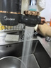 美的（Midea）净水器水龙头过滤器家用自来水滤水器直饮前置过滤器厨房卫生间通用除水垢除余氯双出水可清洗滤芯 一机三芯【两年免换滤芯】 实拍图