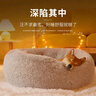 喵仙儿猫窝秋冬保暖猫垫子四季通用长绒保暖狗窝深睡宠物用品 70CM 实拍图