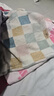 【加厚】冬天保暖双面绒速热加厚宿舍办公室午睡毯毛毯宠物可用毯 花型颜色随机 70cm*50cm 1条装 实拍图