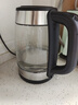 美的（Midea）电水壶热水壶电热水壶高硼硅玻璃1.7L大容量1800W透明暖水壶自动断电MK-SHJ1722 实拍图