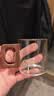 泥也小茶杯品杯玻璃家用喝茶茶具配件耐热高硼硅品茗杯待客功夫茶具 实拍图