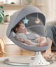 优乐博（ULOP）婴儿玩具0-1岁宝宝摇椅哄娃神器电动摇摇椅新生儿见面礼物满月 婴儿用品哄睡摇篮摇摇床【灰色】 [热卖TOP1] 哄睡神器婴儿摇摇椅 实拍图