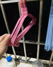 衣架成人加粗防滑加厚学生宿舍无痕挂衣架家用衣服晾衣架撑子衣挂 升级防滑无钩-40厘米 单色-10支 实拍图