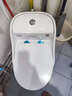 TOTOOLEO系列超漩虹吸式普通马桶大冲力静音防溅隔臭抽水家用坐便器CT668 CT668【纯白色版】超炫虹吸 250/300/350/ 400mm 坑距下单备注 实拍图