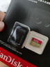 闪迪（SanDisk）256GB TF(MicroSD)内存卡 4K极速金卡A2 V30 U3行车记录仪 运动相机无人机 监控存储卡 读190MB/s 实拍图
