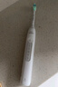 飞利浦（PHILIPS）【肖战推荐】声波电动牙刷钻石3系 年货节礼物 情人节情侣送男生/女友 微泡水流HX5181/01皓月白 实拍图