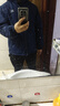 美津浓户外棉服男秋冬夹克外套上衣连帽防风保暖百搭登山服 藏青  3XL 实拍图