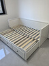 宜家（IKEA）HEMNES汉尼斯沙发床带储物折叠床坐卧两用客厅沙发 白色框架(不含床垫) 80*200cm 实拍图