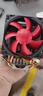 超频3（PCCOOLER）红海MINI CPU散热器（多平台/2热管/红海迷你/8cm风扇/附带硅脂） 实拍图