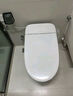 九牧（JOMOO）轻智能马桶家用虹吸无水压限制恒温座圈一级水效抗菌坐便器 SQ8640【脚感翻盖】无棱内壁 400坑距(390以上选择) 实拍图