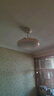 欧普照明（OPPLE）风扇灯吊扇灯24瓦LED照明低噪音餐厅卧室吊灯灯具包安装 冰风白 实拍图