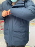 优衣库莫雷加德同款男装女装高级保暖羽绒大衣外套冰雪羽绒481200 68 深蓝色 2XL 实拍图
