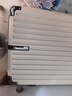 鹃羚行李箱拉杆箱小型可登机旅行箱男女学生密码箱大容量次日达皮箱子 米黄色【贴心挂钩+防护包角】三层加厚-出口转内销 22英寸 -短途箱-商务出差短期旅游【当天发货】 实拍图
