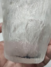 【京东物流】冰川纹玻璃杯时尚潮流ins风果汁杯酒杯水杯 冰川杯250ml4只 实拍图