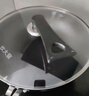 炊大皇 可立可视玻璃盖把手炒锅盖32cm 304不锈钢包边煎锅火锅蒸锅防爆 实拍图